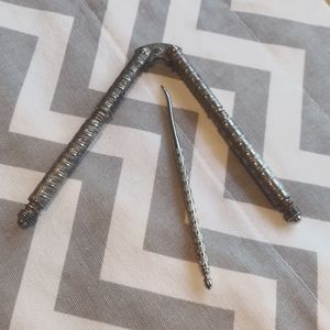 * HMQ Henry Marcus Quackenbush Metal Nut Cracker Shell Seafood, Pick, Vintage